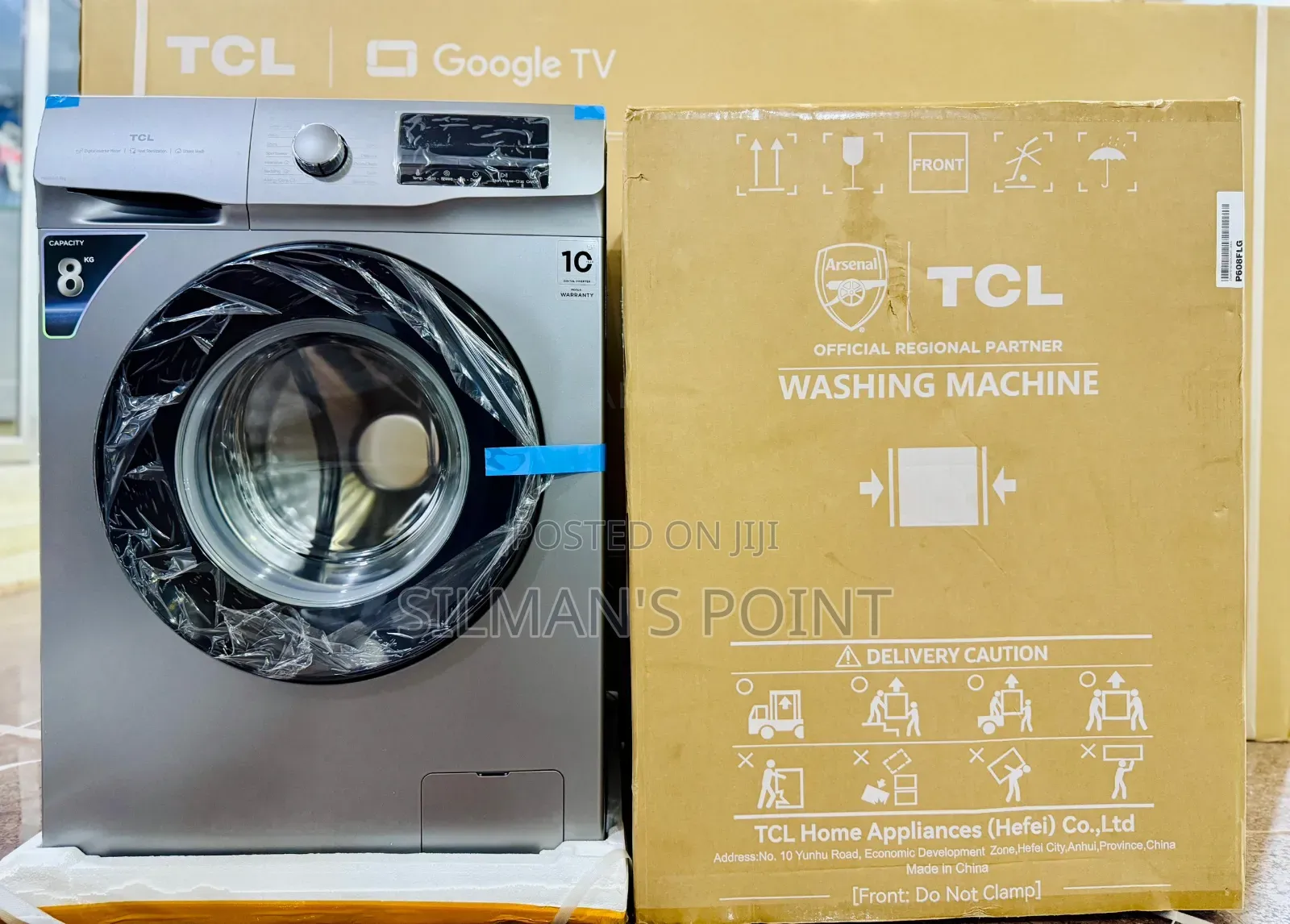 TCL 8kg Front Loader Washing Machine Latest Release