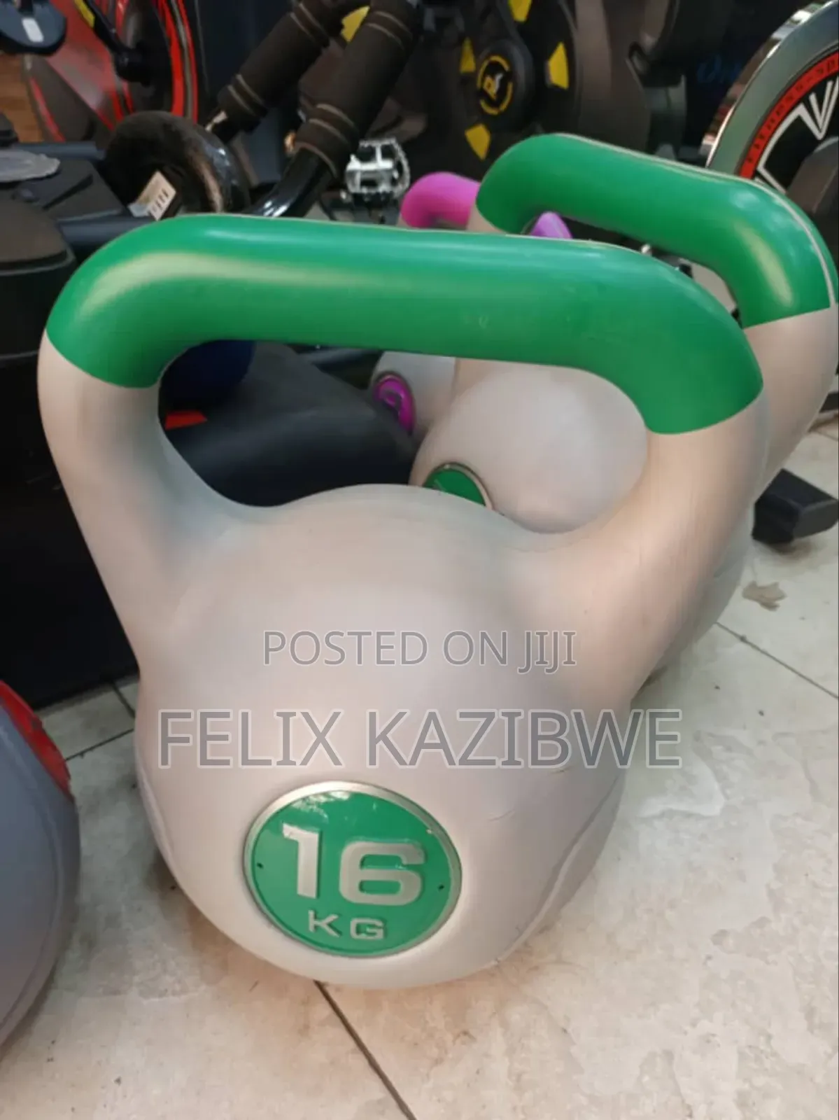 16kg Kettlebell.