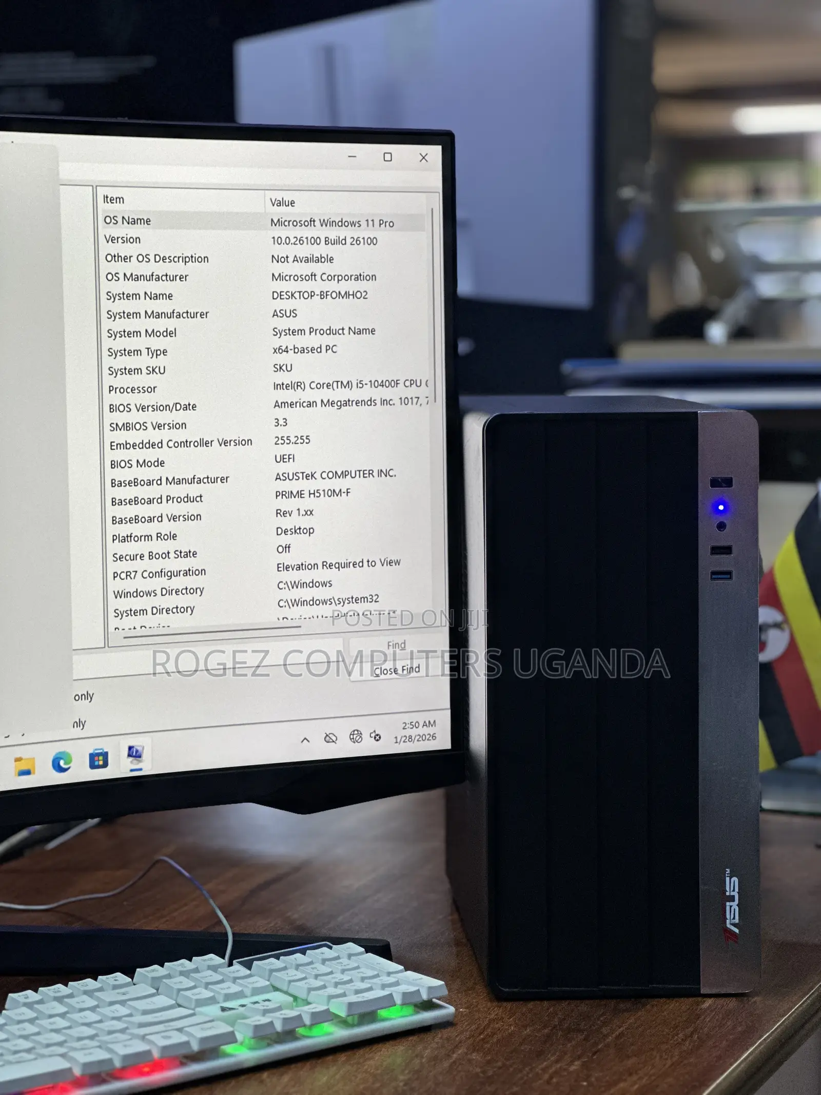 New Desktop Computer Asus ROG GT51CH 16GB Intel Core I5 SSD 512GB