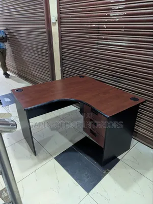 Curved// L Shaped Office Desk of Size 1.2m by 1.2m