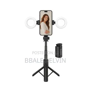 Plokama Live M5 Pro 3in1 Handle Tripod Selfie Stick Ring Light