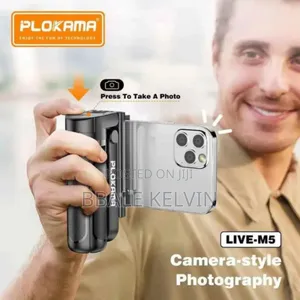 Plokama Live M5 Extendable Grip Tripod Mini Selfie Stick Remote Contro