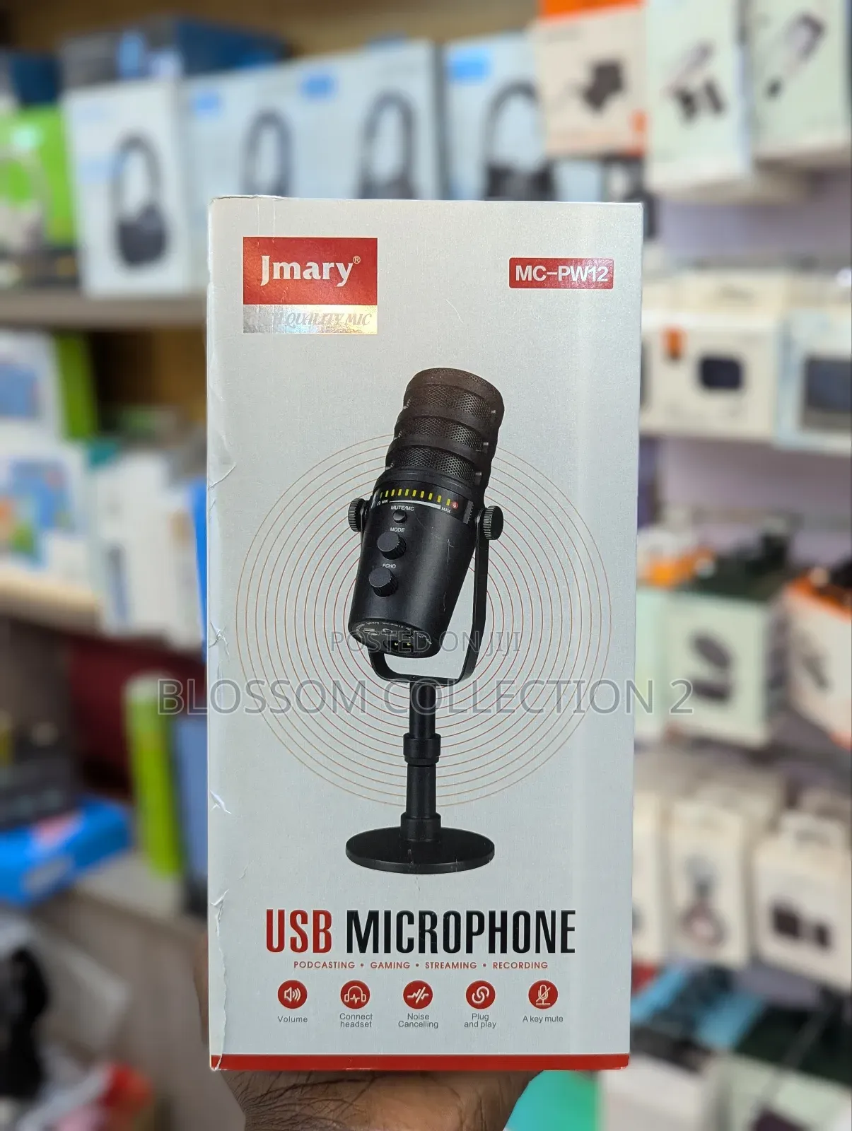 Jmary Mc-Pw12 Usb Microphone