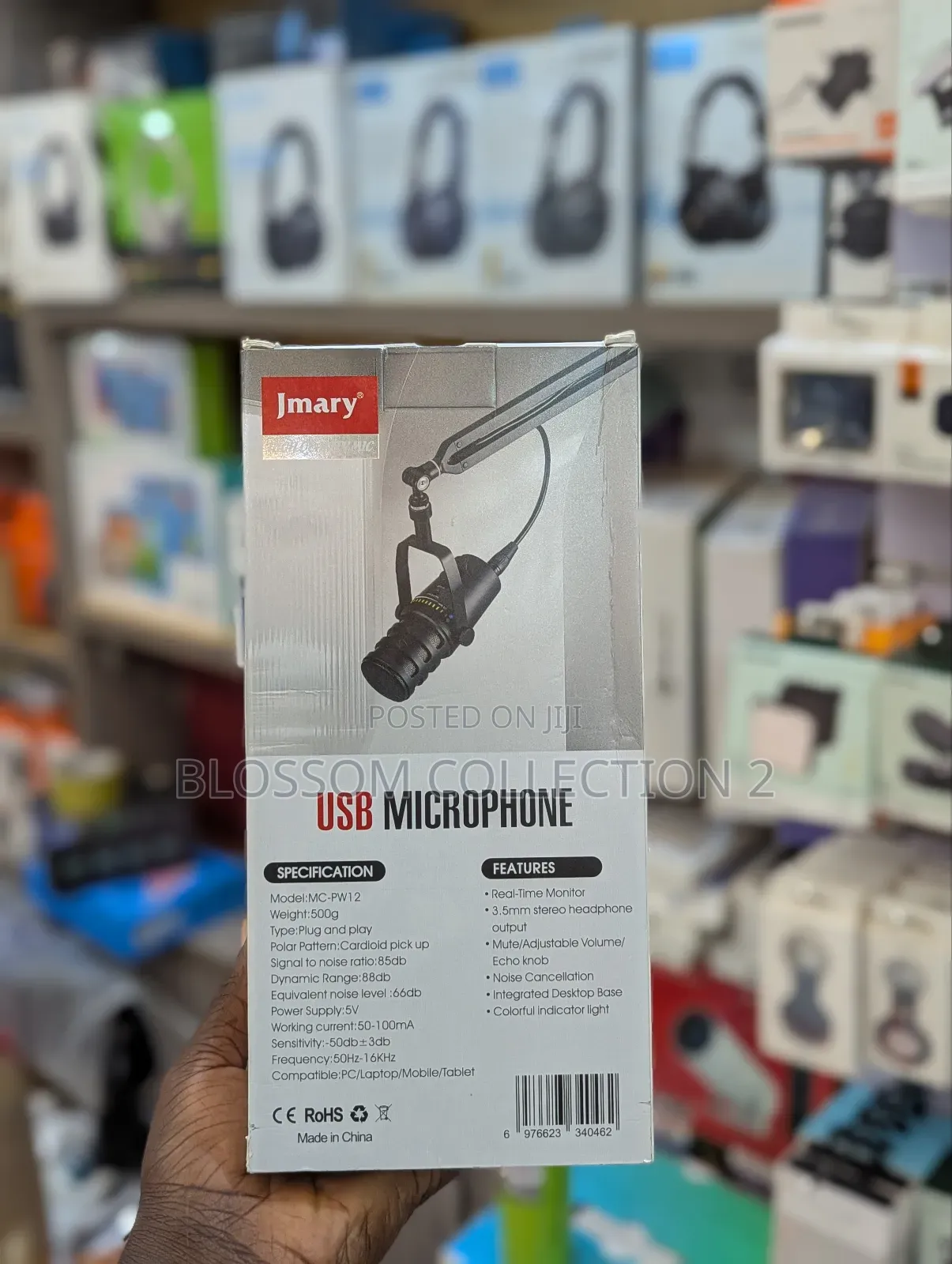 Jmary Mc-Pw12 Usb Microphone