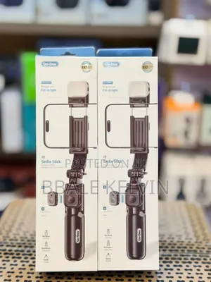 Go Des Bluetooth Selfie Stick Tripod Foldable 2in1 Stand With Remote