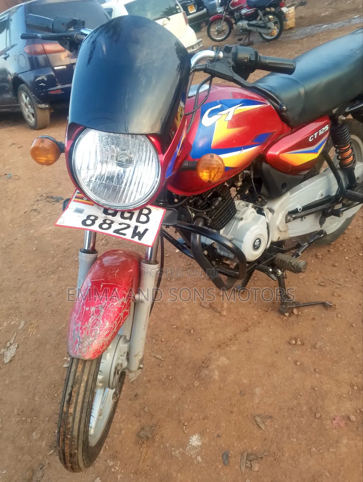 Bajaj Boxer 125 2024 Red
