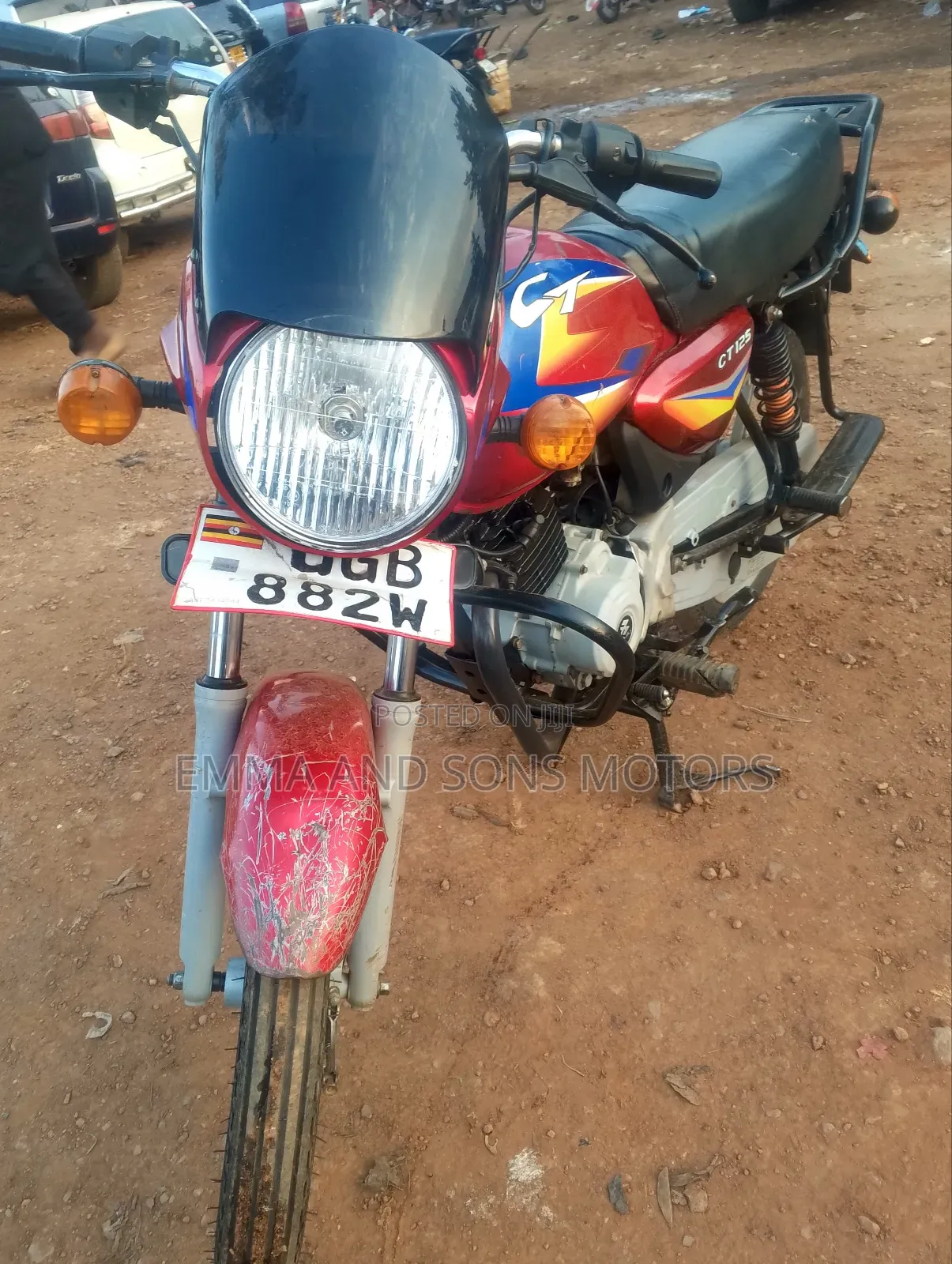 Bajaj Boxer 125 2024 Red