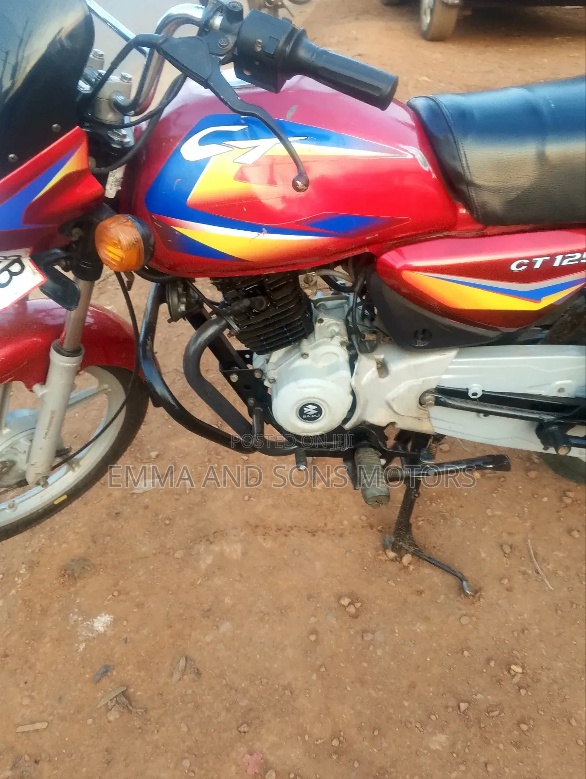 Bajaj Boxer 125 2024 Red
