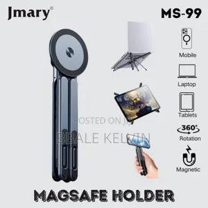 Jmary 3in1 Aluminum Magnetic Laptop, Tablets, Mobile Stand Adjustable