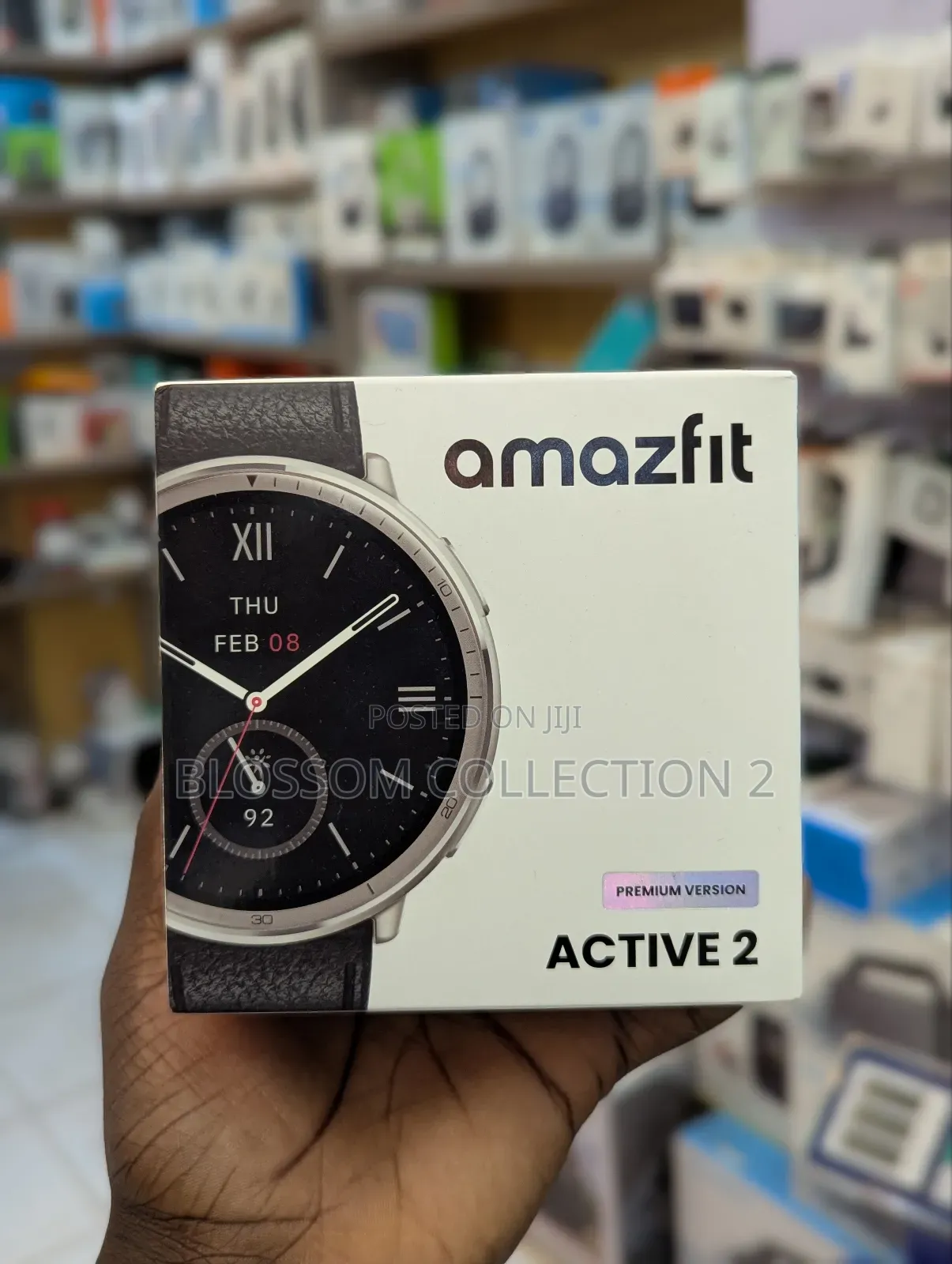 Amazfit Active 2 Premium 44mm Smartwatch, NFC Payment