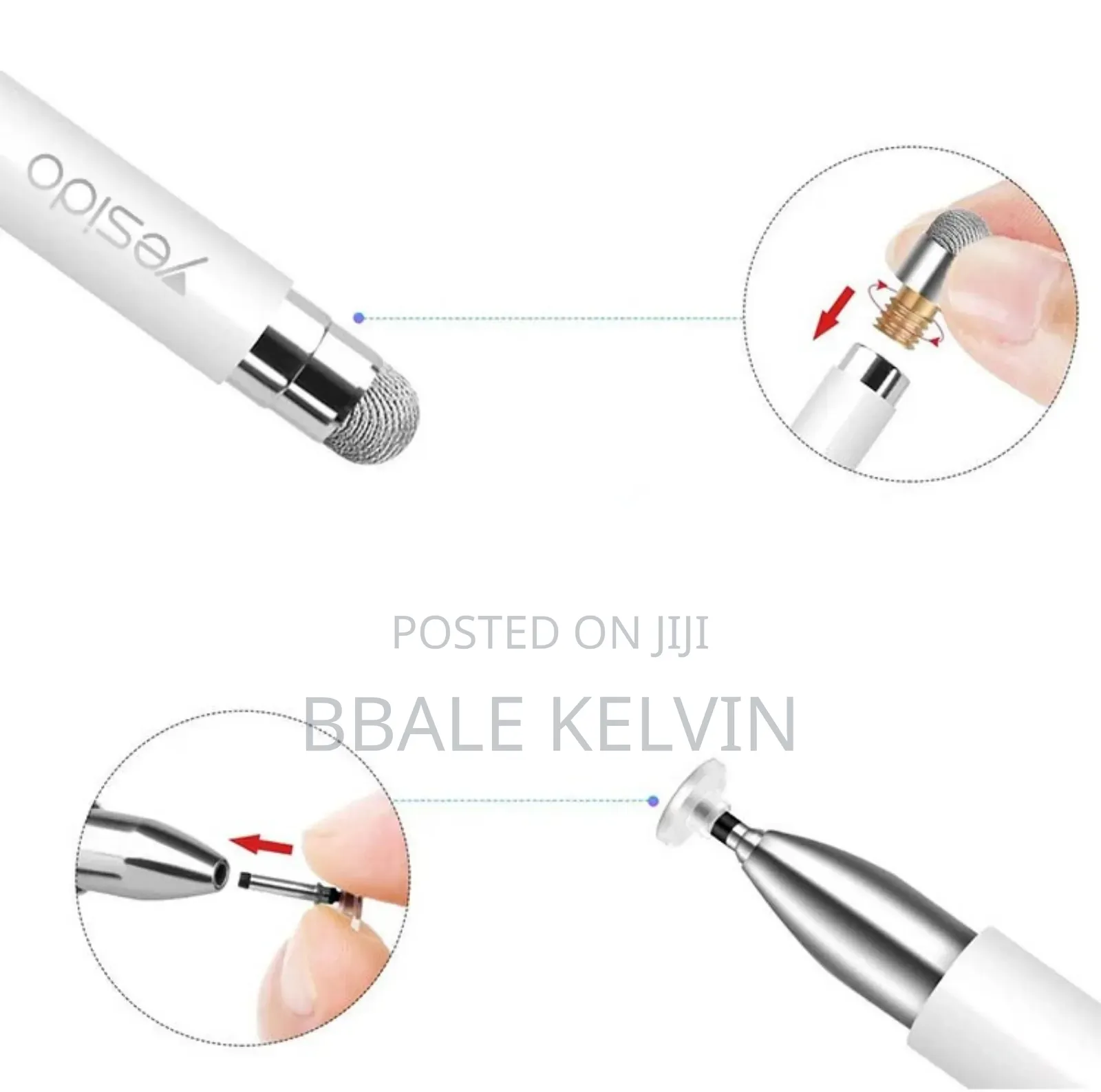 Yesido St02 2in1 Universal Tablet Smart Pressure Touch Stylus Pen