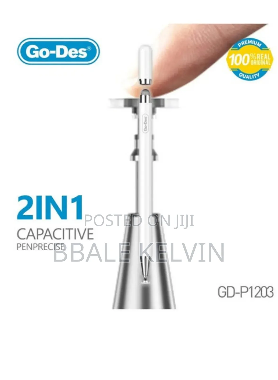 Go-Des 2in1 Universal Capacitive Stylus Pen Gd-P1203