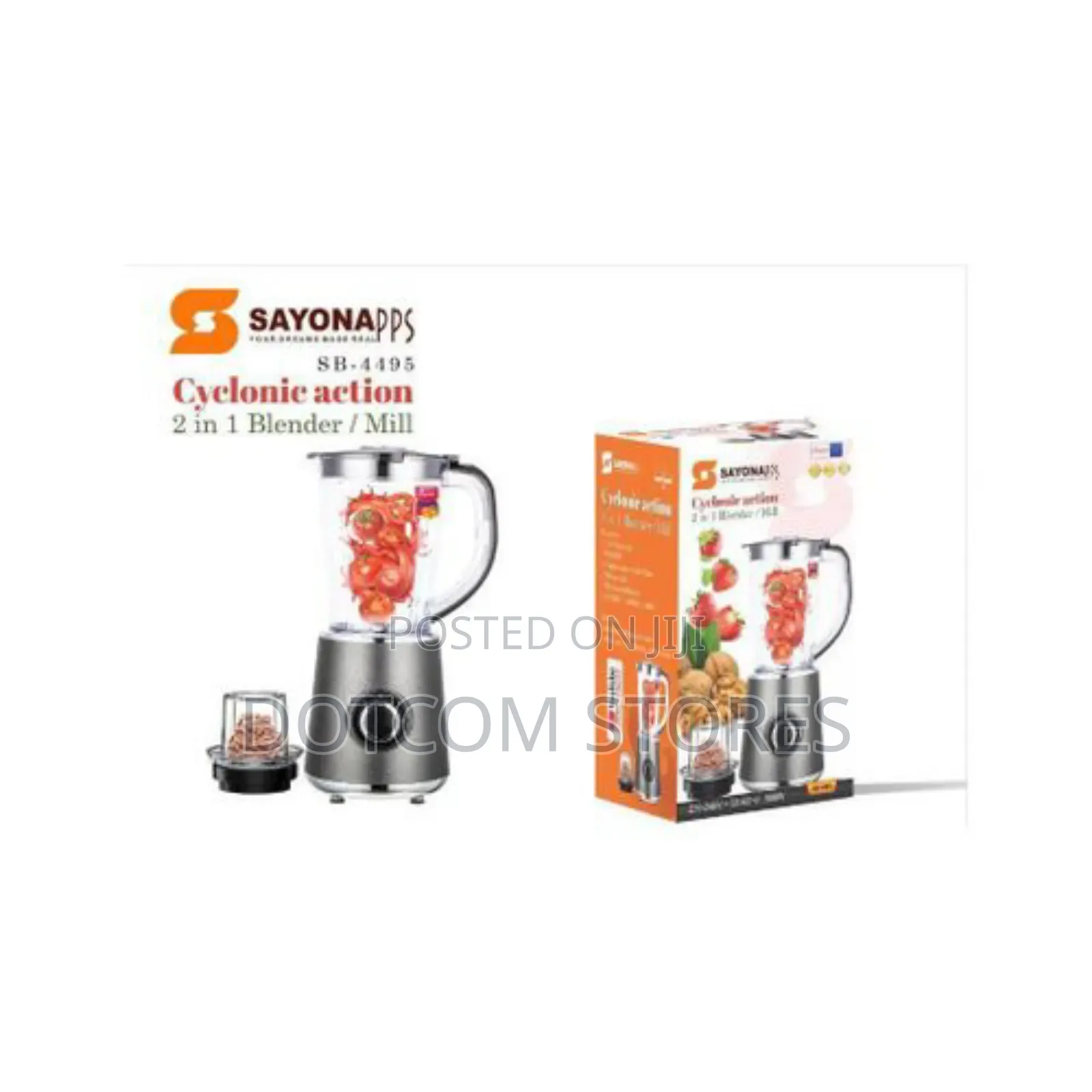 Sayona 1.5litres 2 in L Blender