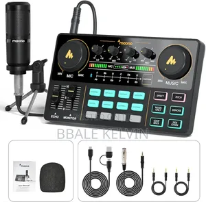 Maono Caster Lite Am200 Portable Podcast Studio With Microphone