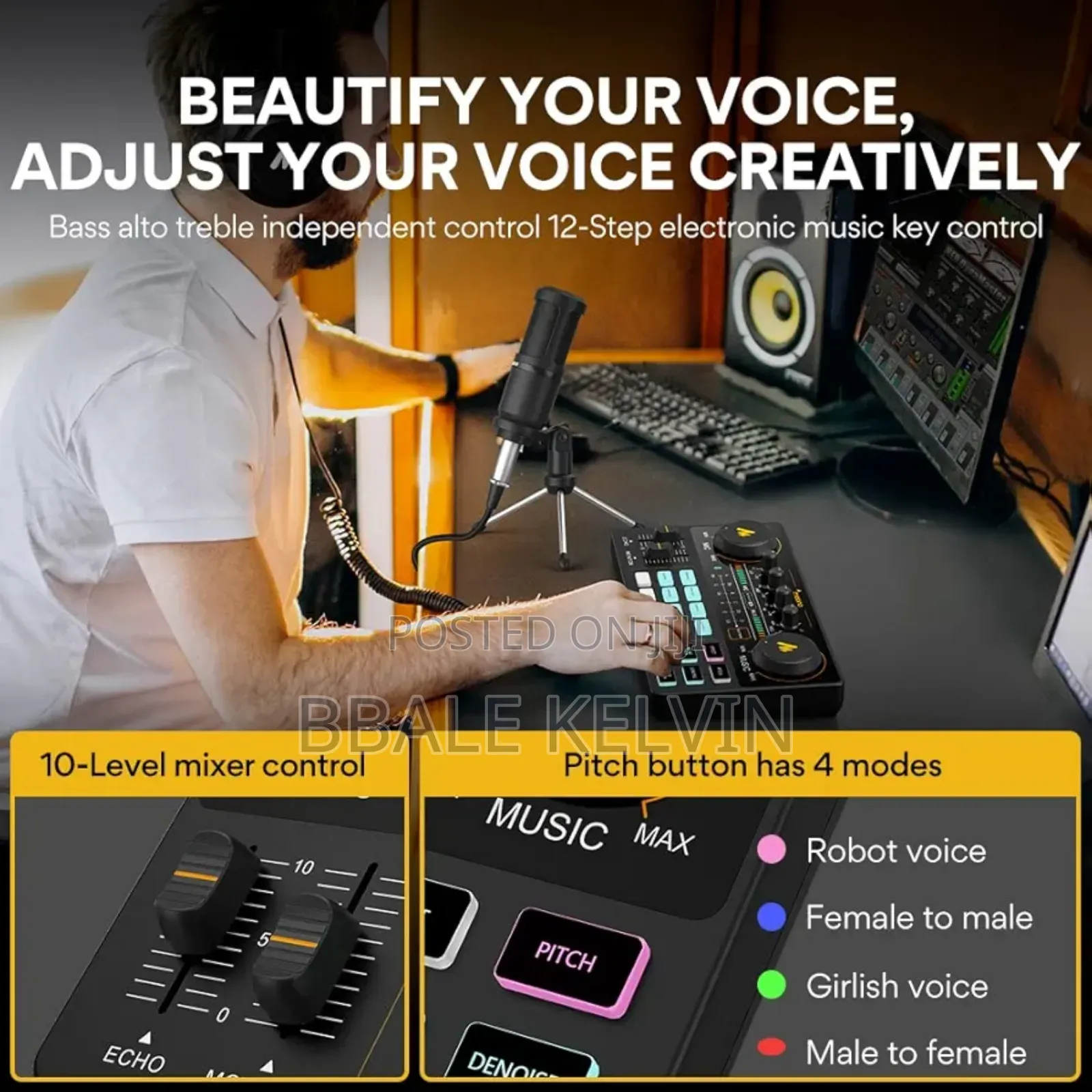 Maono Caster Lite Am200 Portable Podcast Studio With Microphone