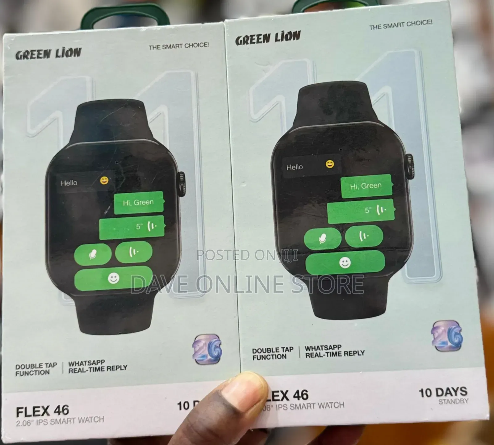 Green Lion Flex 46 2.06" Ips Smart Watch -