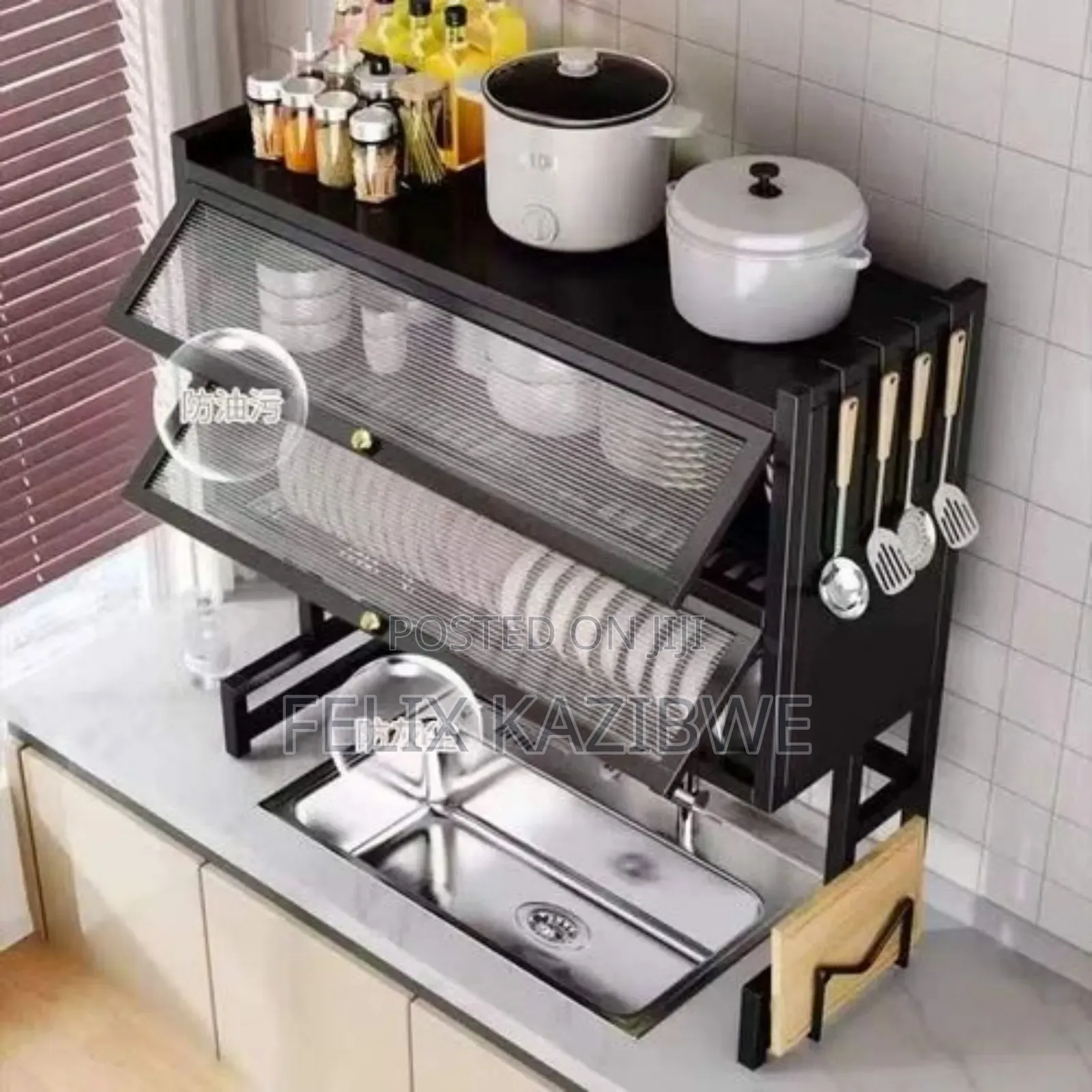 2 Layers Over the Sink Dish Rack.
