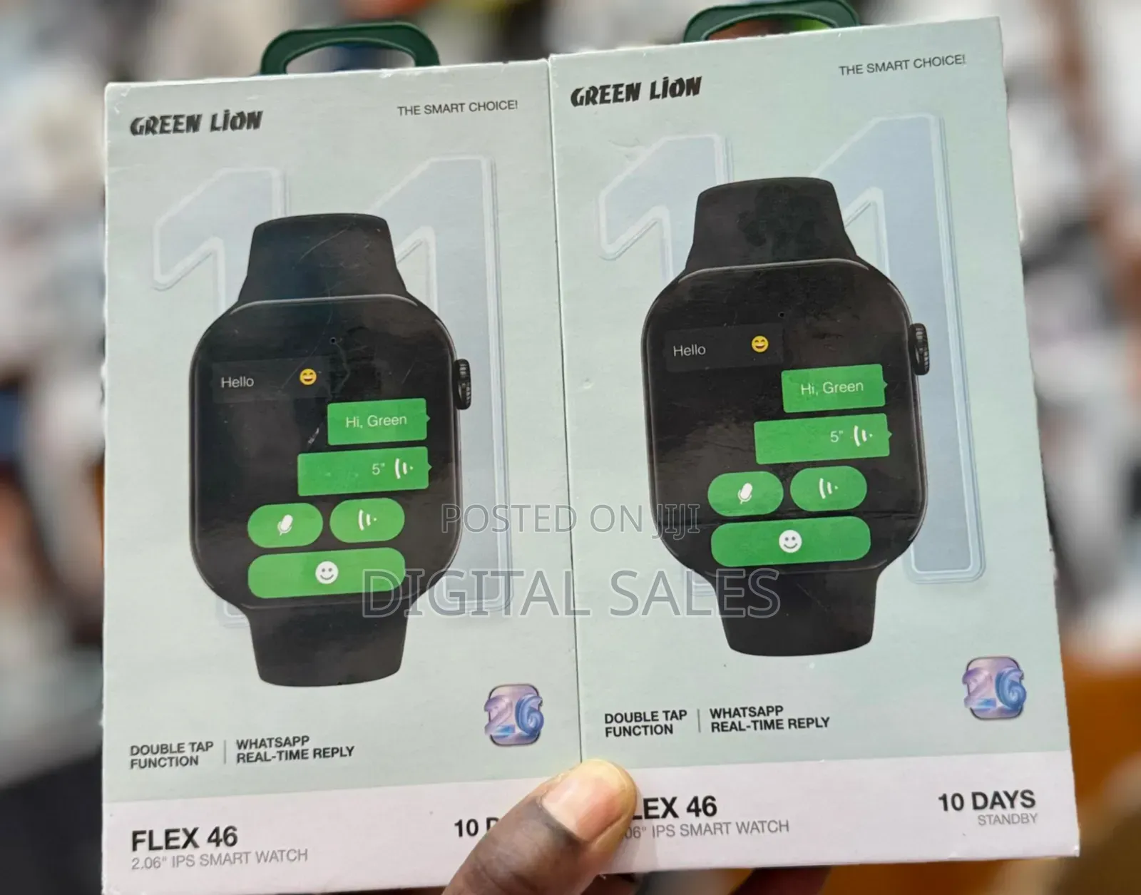 Green Lion Flex 46 2.06" Ips Smart Watch