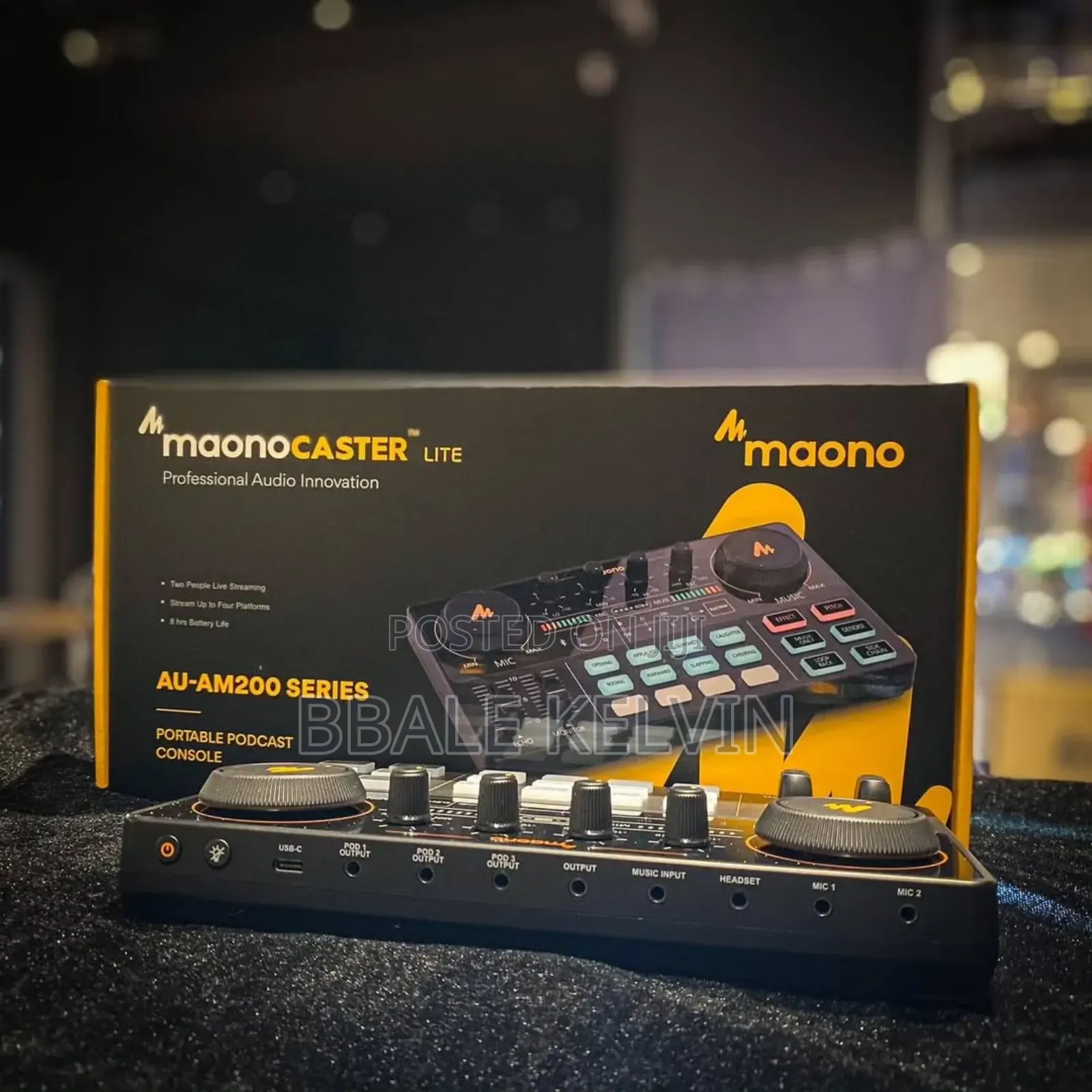 Maono Caster Lite Am200 Portable Podcast Studio With Microphone