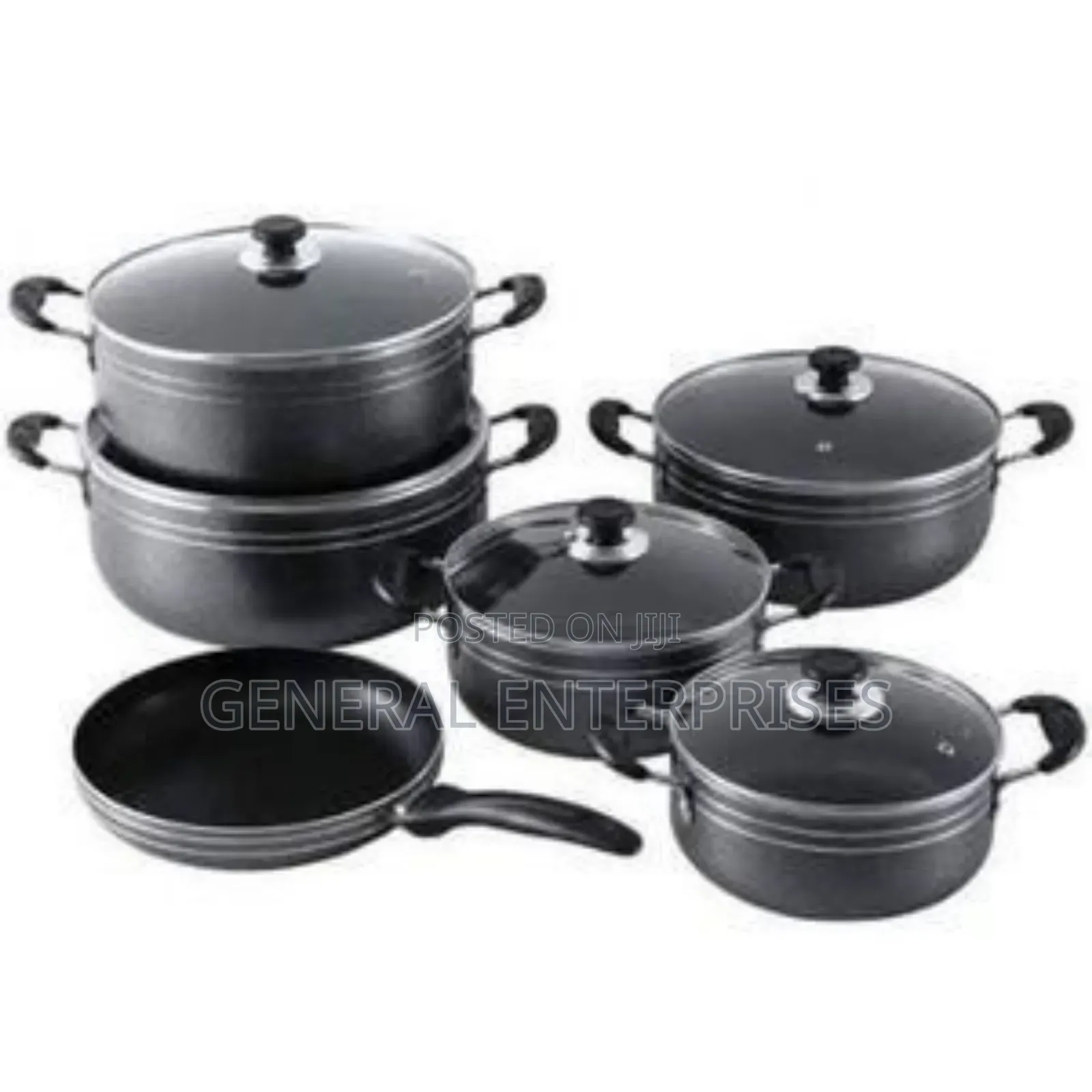 Tornado 6pc Cookware Aluminum