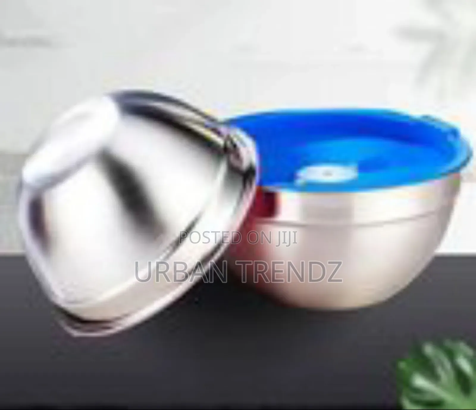 Set of 7 Stainless Steel Mixing Bowls