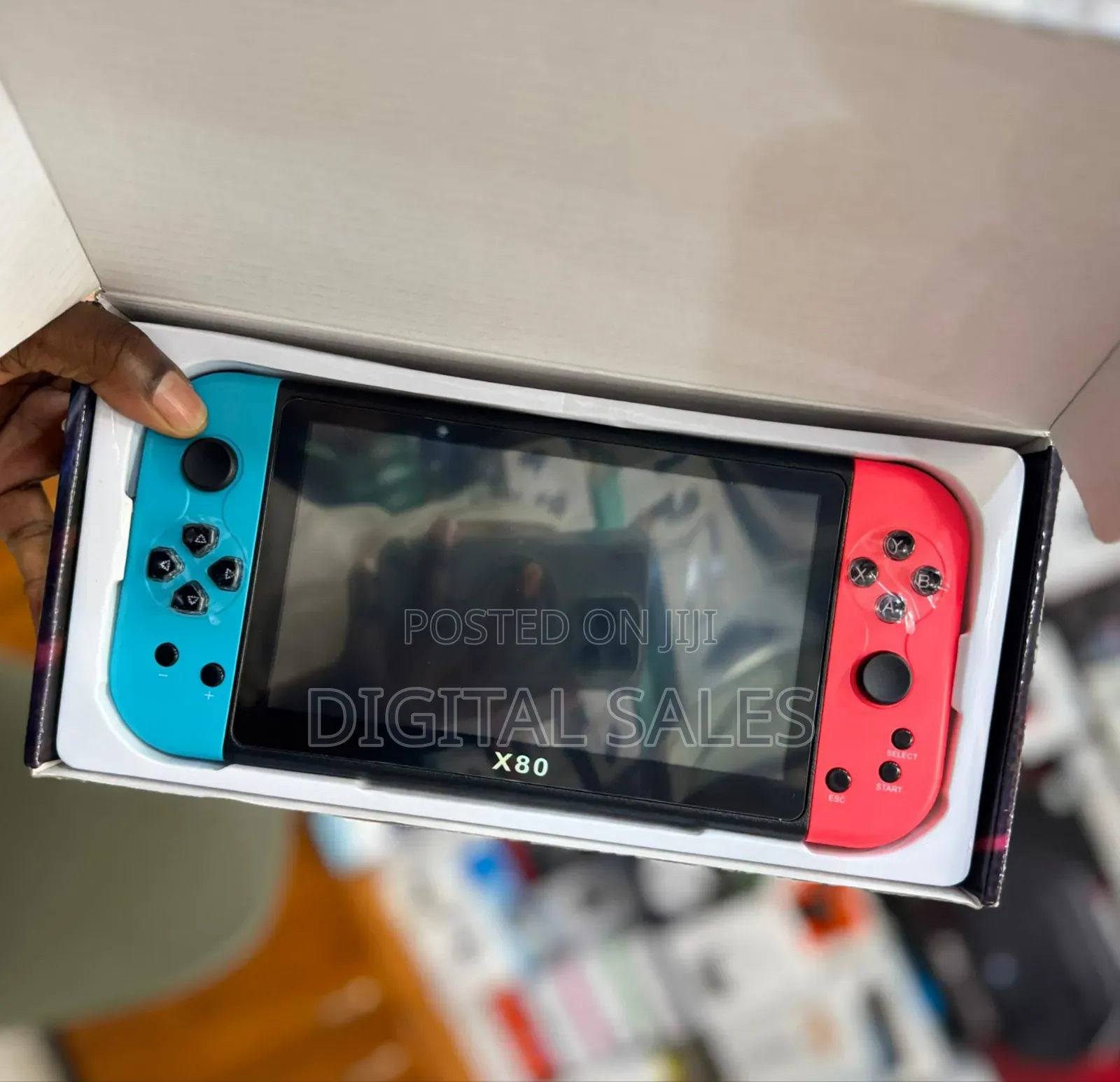 X80 Digital Video Game Console, 7-Inch Retro Game Controller