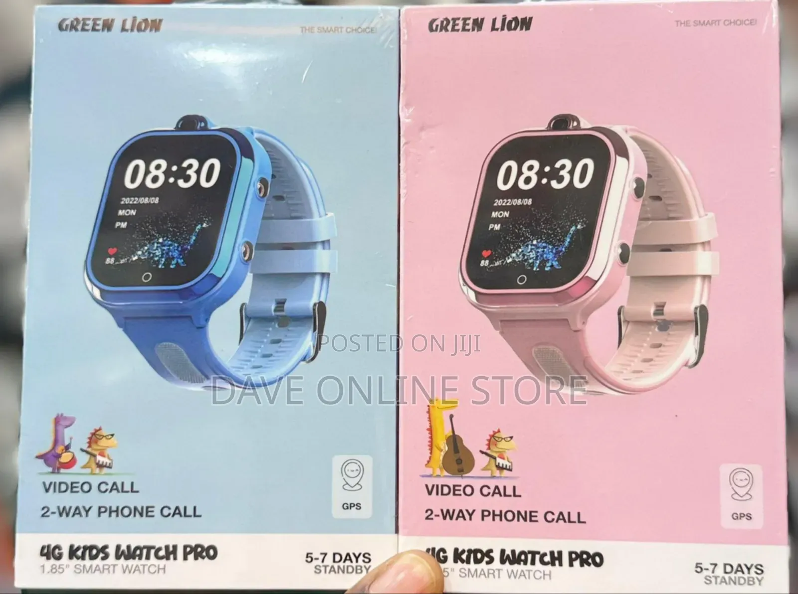 Green Lion 4g Kids Watch Pro 1.85" Smart Watch -