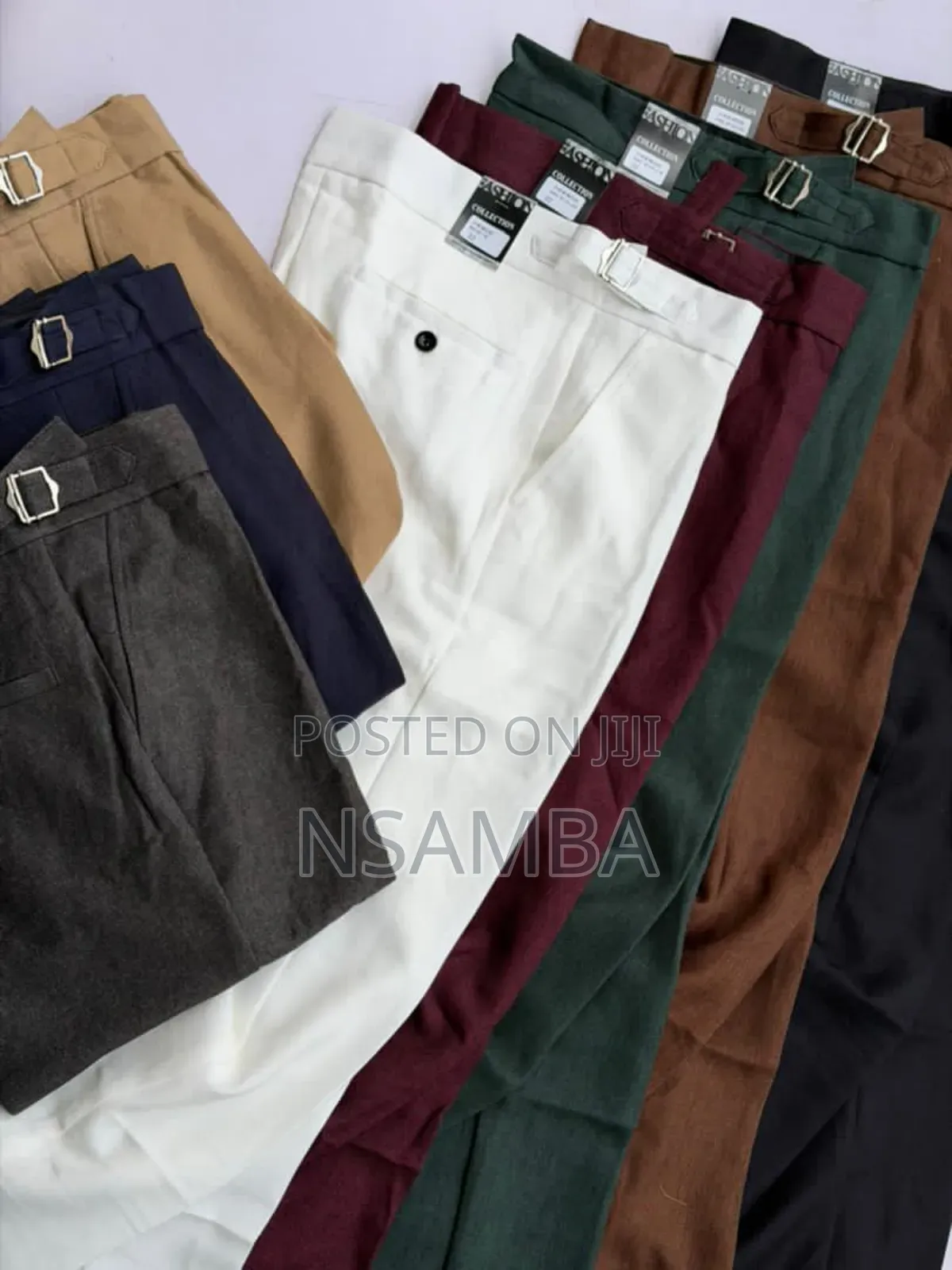 Beltless Trousers