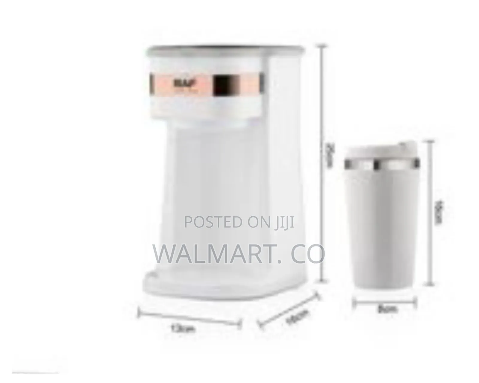 Raf Single Serve Coffee Maker With Mug-Muticolor
