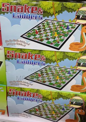 Snakes Ladders" Board Game.