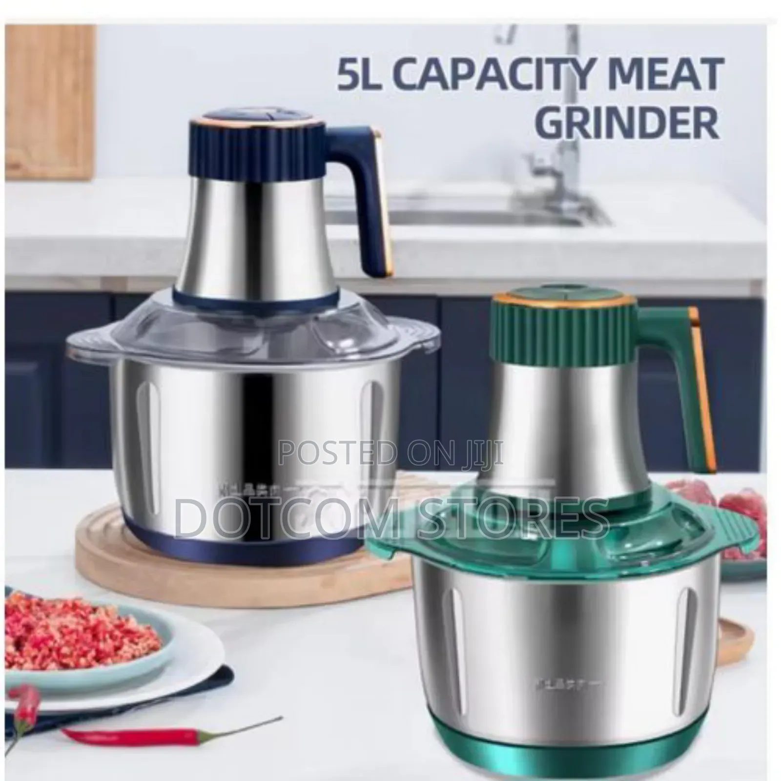Hoffmans 5 Litres Electric Food Processor Meat Grinder