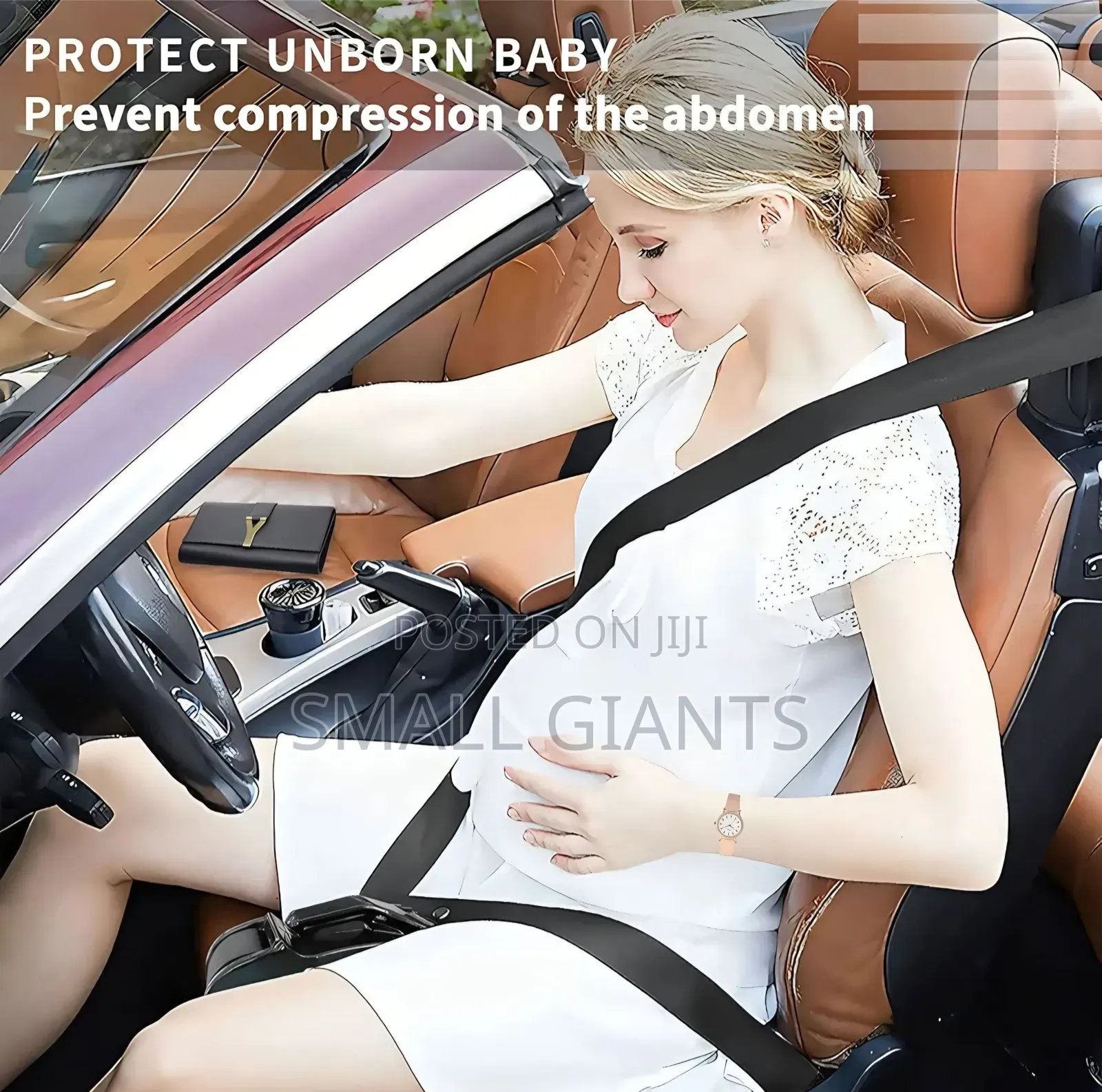 Pregnancy Seat Belt Adjuster (Or Positioned)