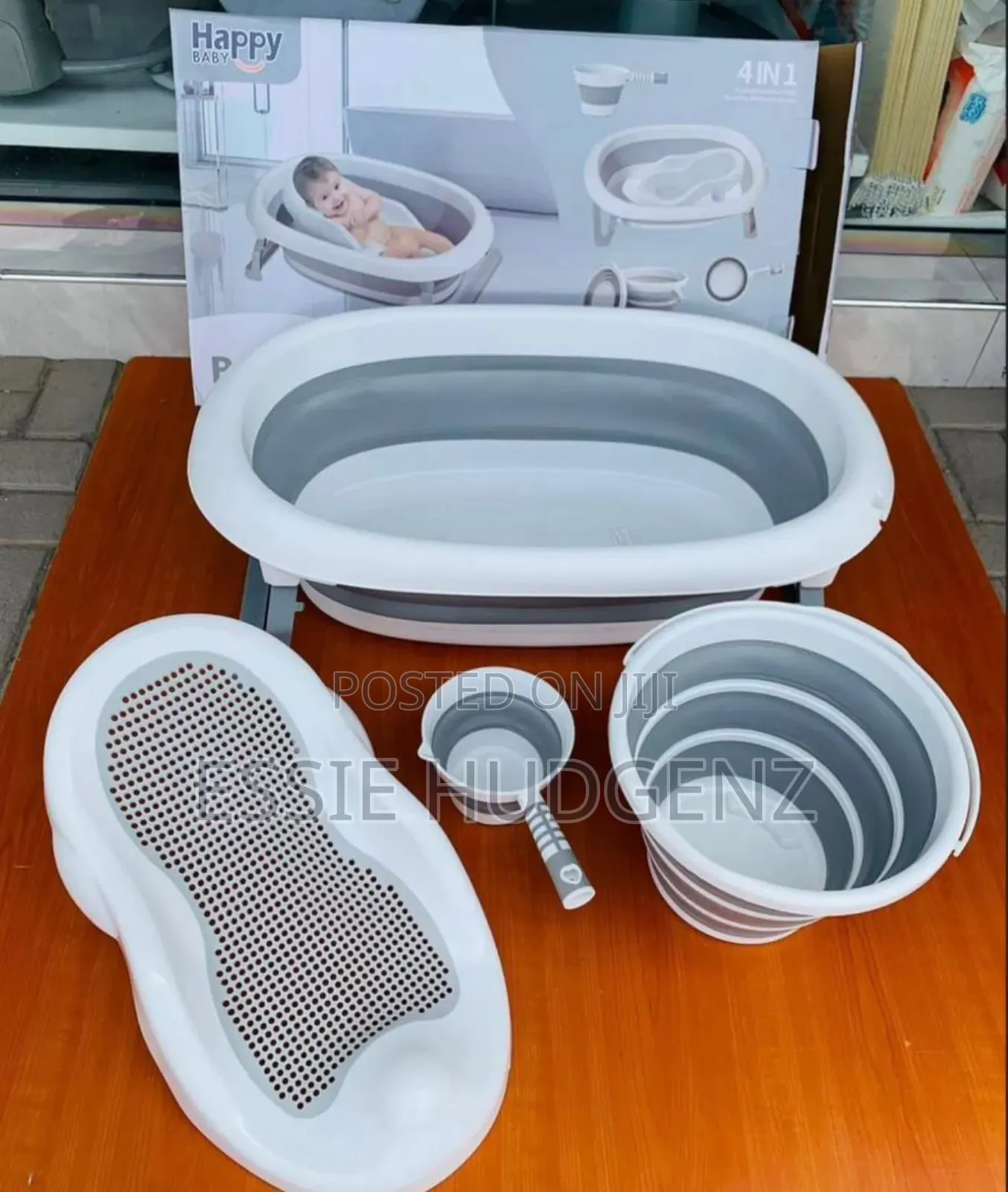 4in1 Baby Foldable Basin Set
