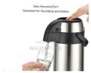 5l Days Days Stainless Steel Thermal Carafe With Air Pump Dispenser