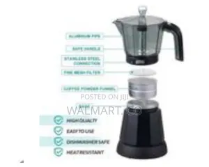 Winning Star 6 Cup Electric Moka Cup Pot 300ml