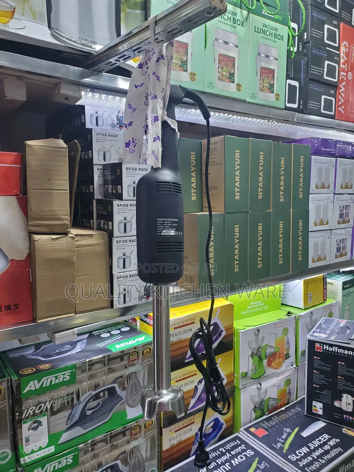 Hand Blender Commercial Black