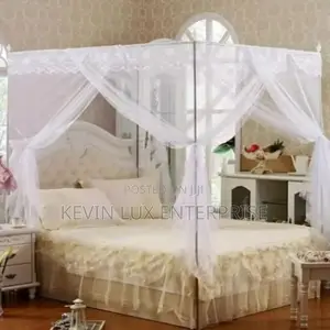 Mosquito Net 4 Stand White