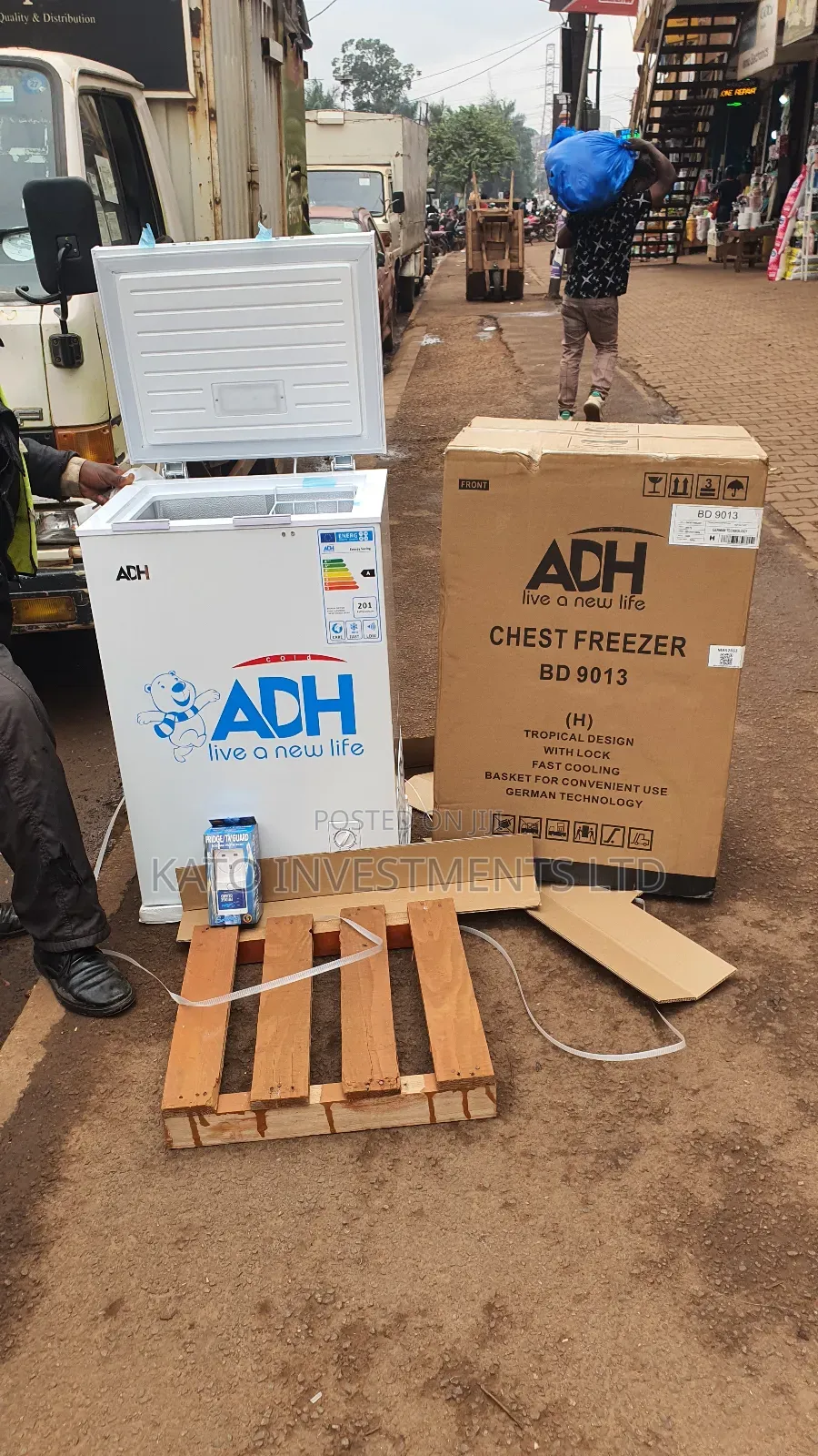 Adh 130litrs Deepfreezer With Free Pallet