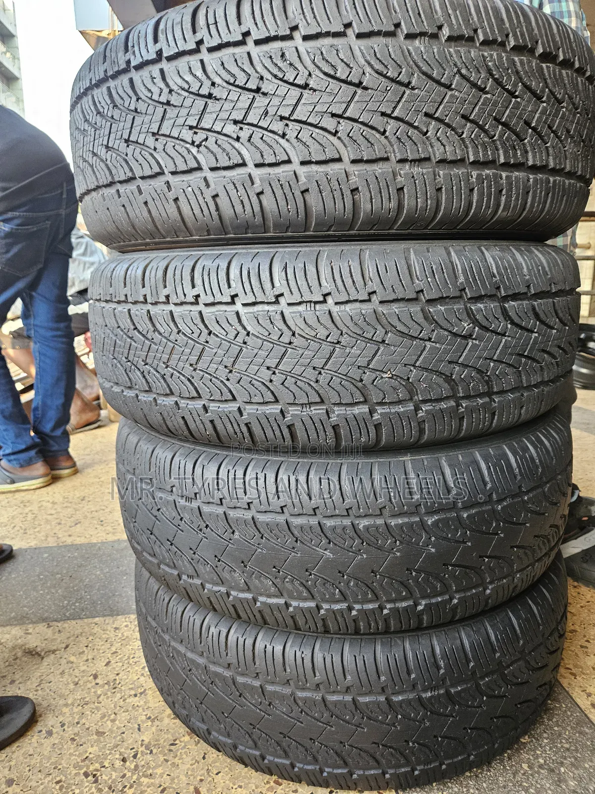 235 65 R17 Used Mrf Original Remain Were U Are Just Order We Deliver.