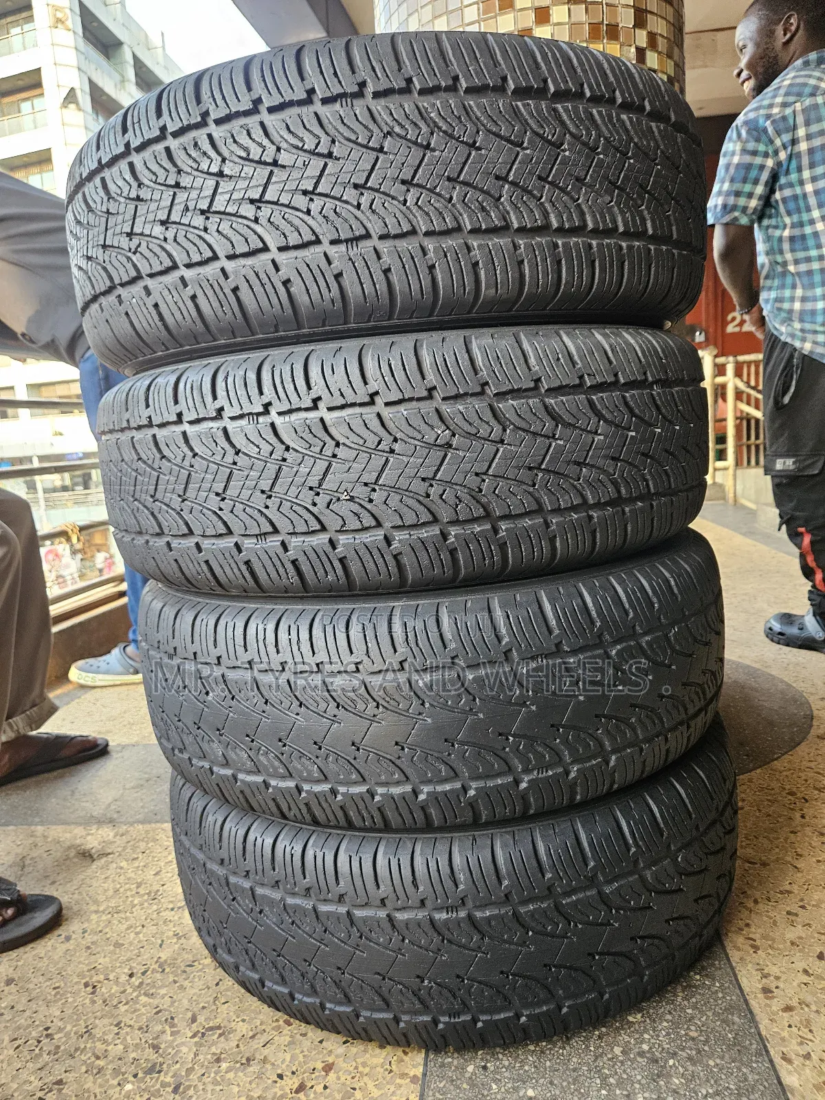 235 65 R17 Used Mrf Original Remain Were U Are Just Order We Deliver.