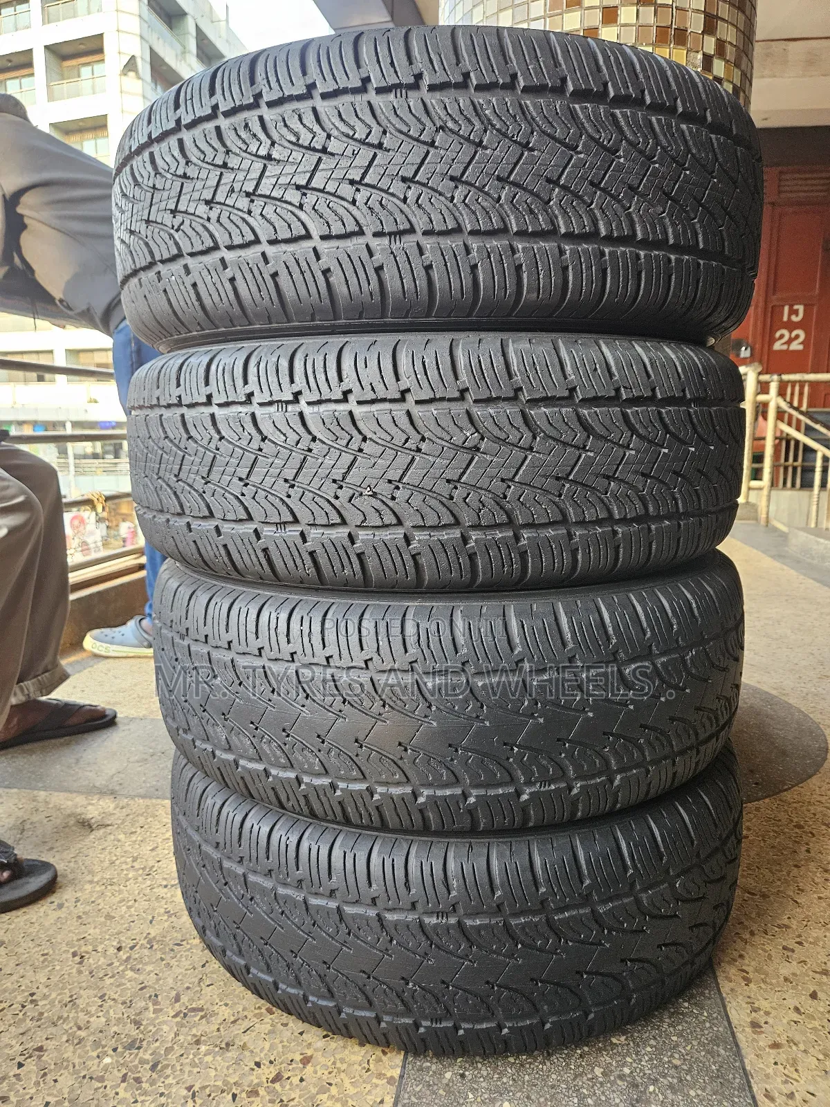 235 65 R17 Used Mrf Original Remain Were U Are Just Order We Deliver.