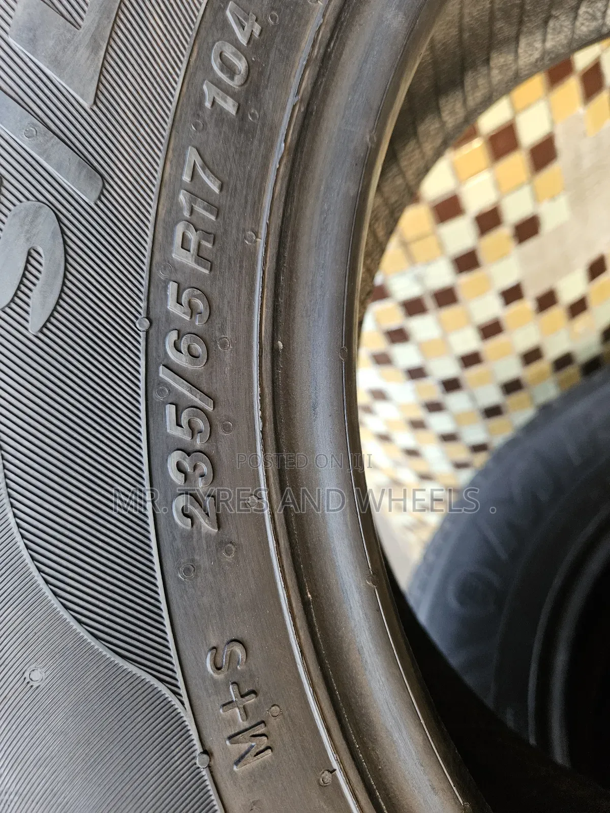 235 65 R17 Used Mrf Original Remain Were U Are Just Order We Deliver.
