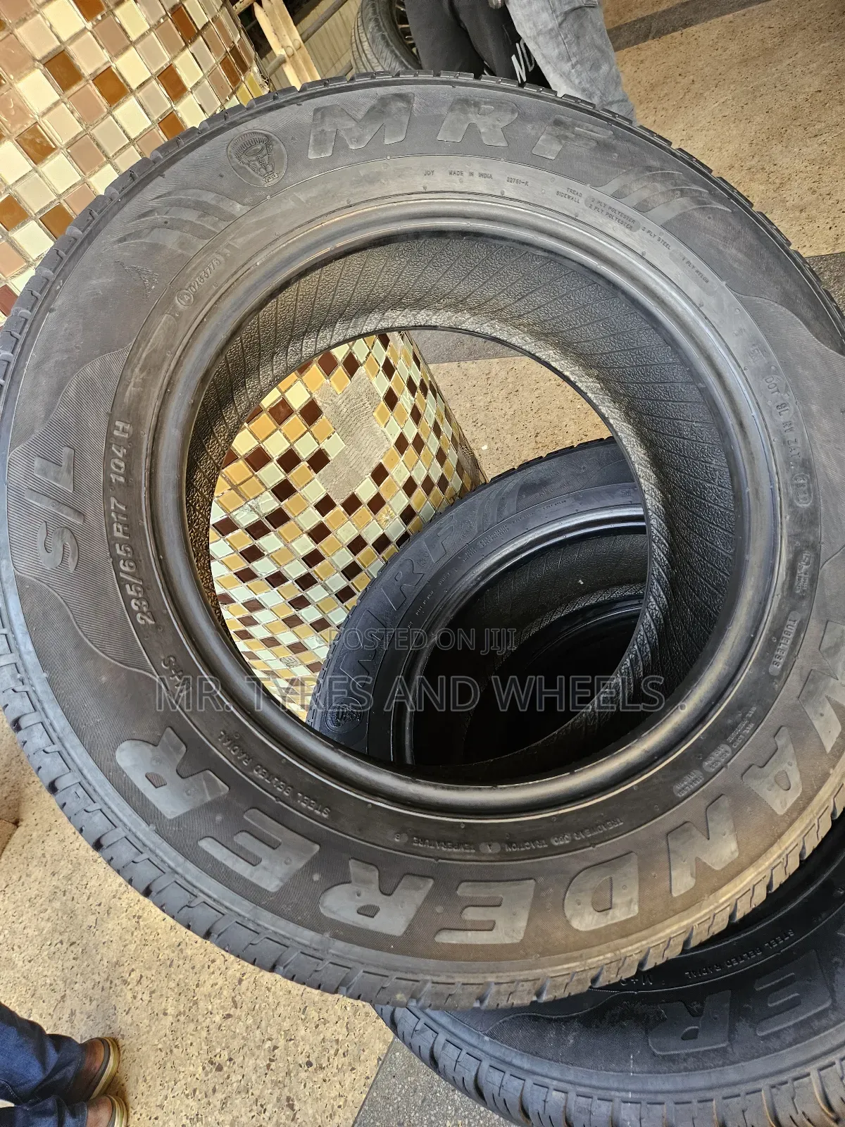 235 65 R17 Used Mrf Original Remain Were U Are Just Order We Deliver.