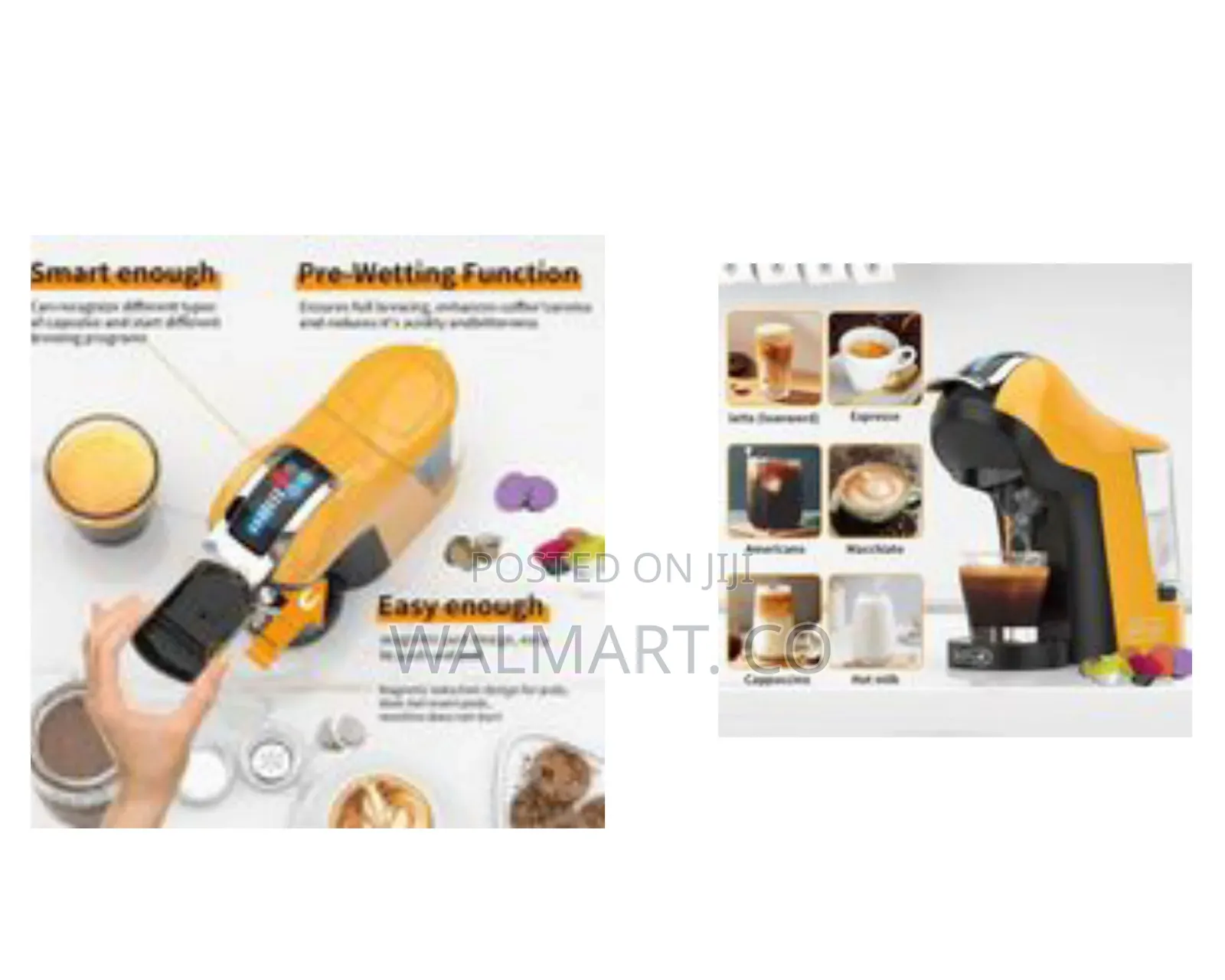 Raf Multi-Format 3 in 1 Capsule and Powder Coffee Maker