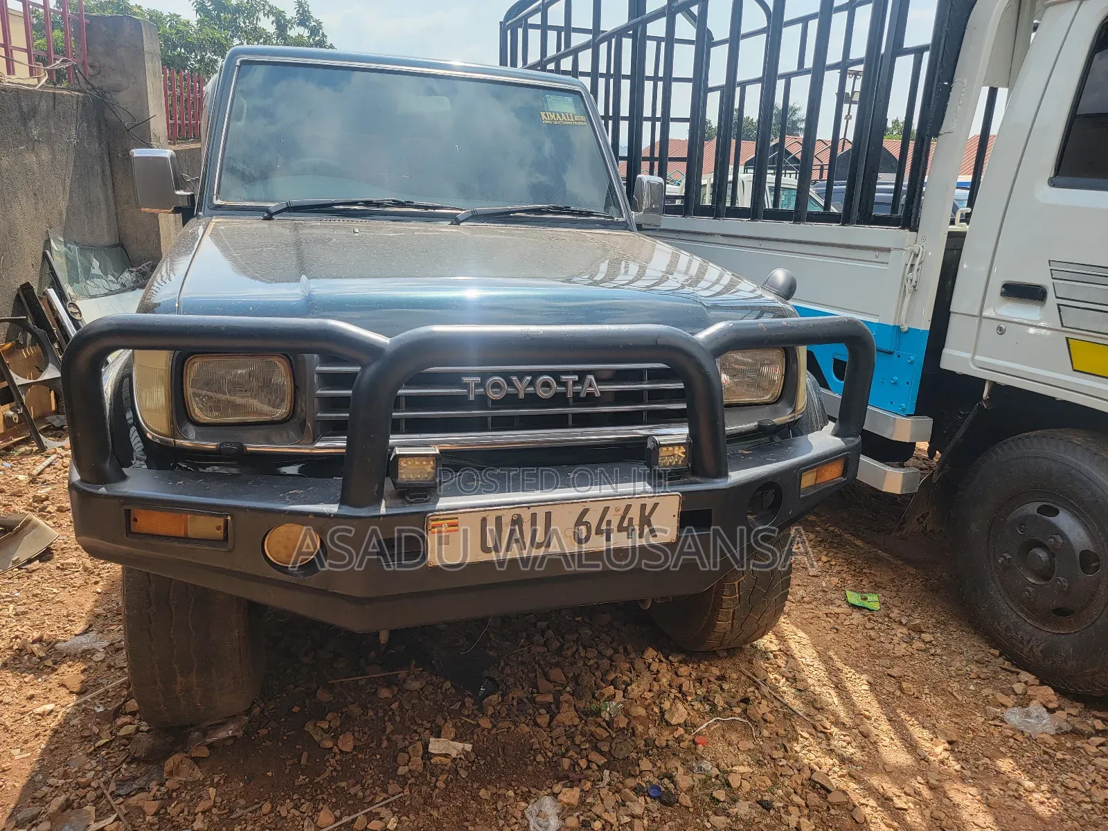 Toyota Land Cruiser Prado 1998 Green