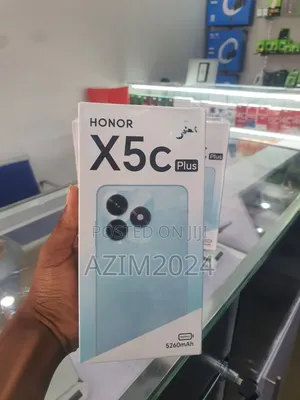 New Honor X5c Plus 128 GB Black