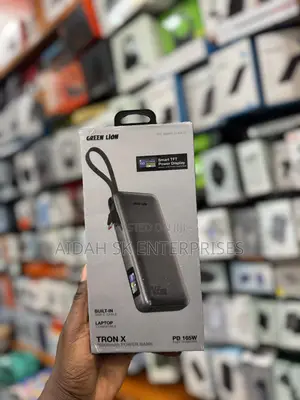 Green Lion Tron X 20000mah Power Bank With 165w Power Delivery