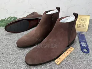 Classic Men Franco Banetti Suede Chelsea Boots In Stock