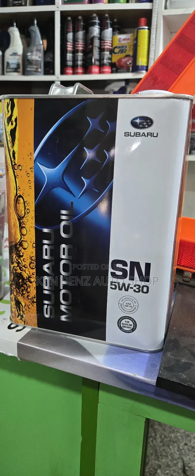 Subaru Motor Oil Sn 5w - 30
