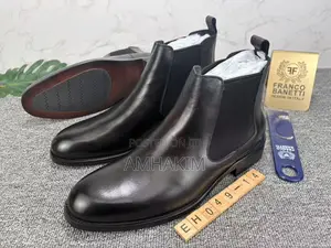 New Men's Classic Men Franco Banetti Leather Boots In Stock